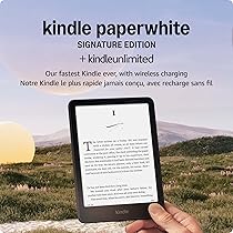 Amazon Kindle Paperwhite Signature Edition 32GB (newest model
