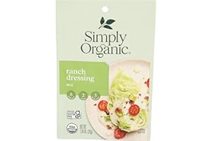 Simply Organic, Dressing Mix, Ranch, 1 oz