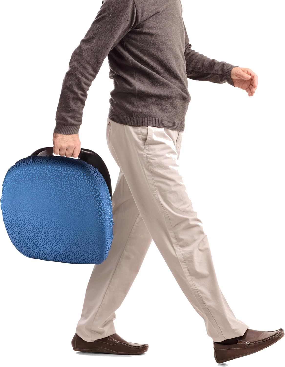 Self-Powered Chair Lift for Independent Standing Up - with Non-Slip Cushion - Comfortable Seat Assist to Help Seniors and Handicapped - Size 80lbs - 230lbs - by BodyHealt: Health & Personal Care