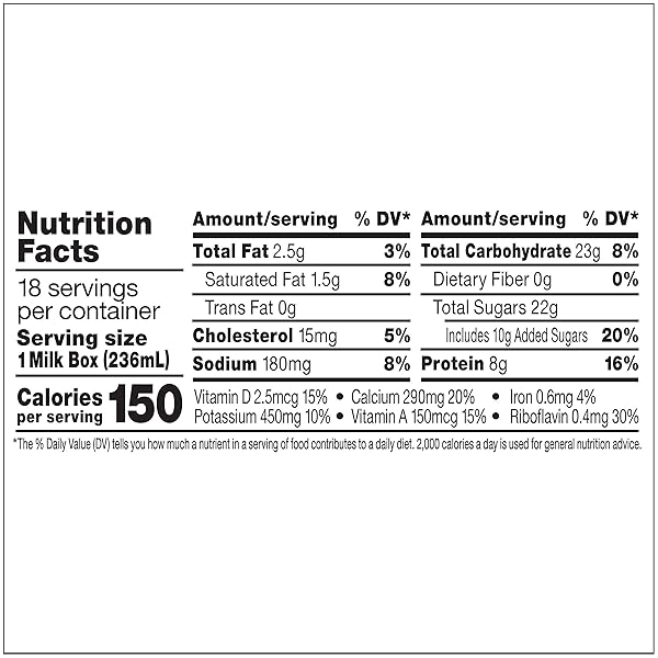 HORIZON ORGANIC SHELF STABLE 1% LOWFAT DHA OMEGA-3 CHOCOLATE MILK BOXES, 8 FL OZ, 18 COUNT – 8G PROTEIN PER SERVING, USDA ORGANIC UHT FROM PASTURE-RAISED COWS, READY TO DRINK FOR LUNCHBOX, TRAVEL, OR ON-THE-GO, NO REFRIGERATION NEEDED