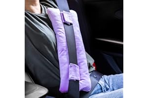 ongfuwu Seatbelt Pillow for Post-Surgery, Hysterectomy Pillow, Mastectomy Pillow, Seat Belt Pillow for C-Section Recovery, Breast Cancer, Port Pacemaker, Heart Surgery Recovery (Light Purple)
