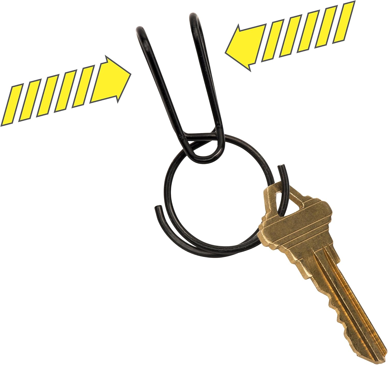 Load key. Брелок для ключей+бирка durable &quot;key clip&quot; d1957. мячик валиболни для ключ повесит.