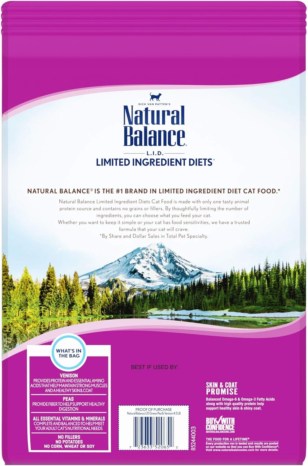 natural balance green pea and venison