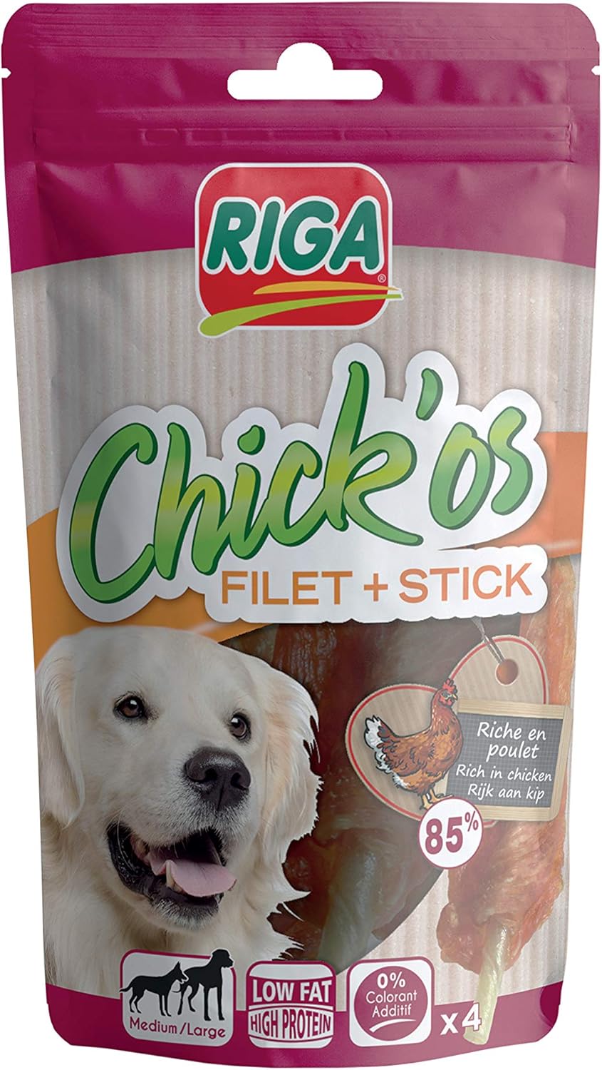 Riga - 2981 - chick-os - Chicken Fillets + Sticks x 4, multicolored, 4 count (Pack of 1)