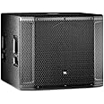 JBL Professional SRX818SP Portable, Active, Amplified, Powered 18 Inch Subwoofer System. 1000 Watt Peak Crown Amplifier. DJ, PA, Stage. Black