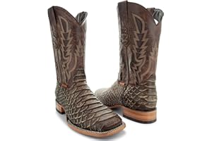 Soto Boots Mens Python Print Boots H50032
