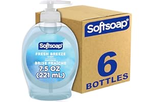 Softsoap Liquid Hand Soap, Fresh Breeze - 7.5 Fl Oz (Pack of 6)