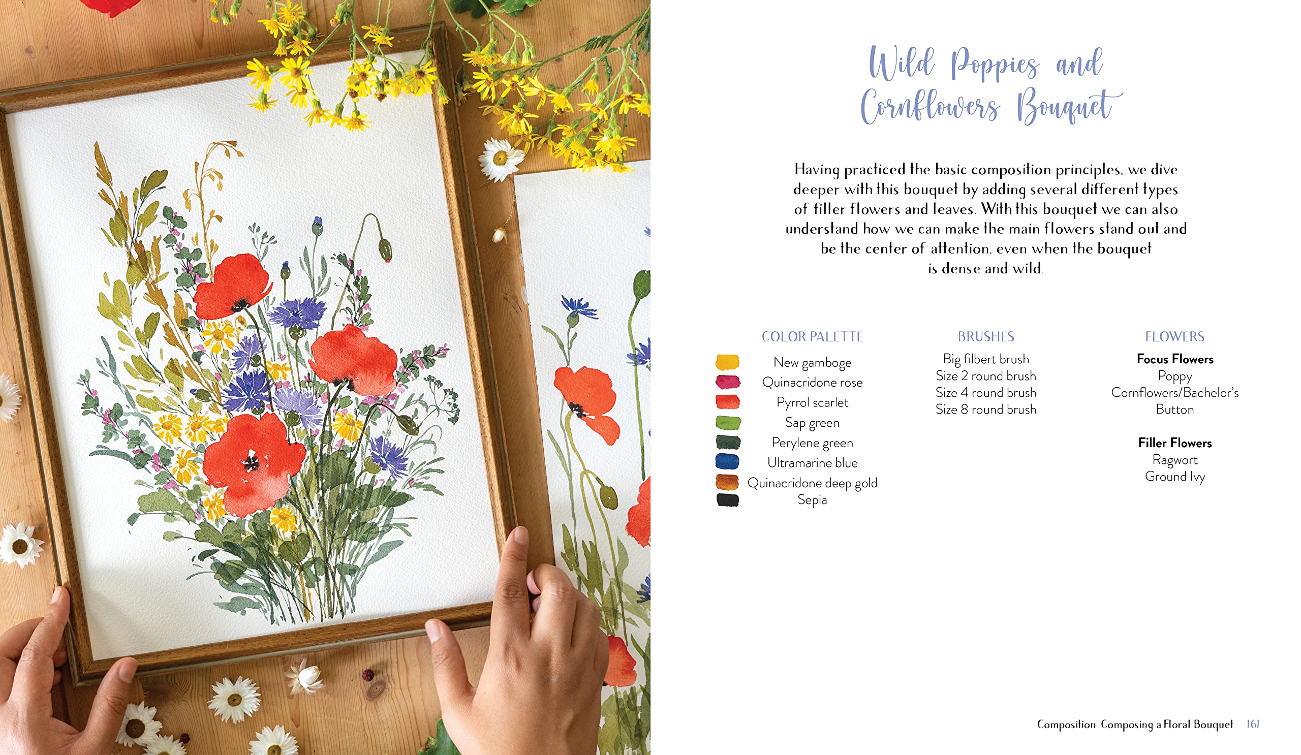 Wildflower Watercolor: The Beginner’s Guide to Painting Beautiful Florals Wildflower Watercolor: The Beginner’s Guide to Painting Beautiful Florals Paperback Kindle Spiral-bound