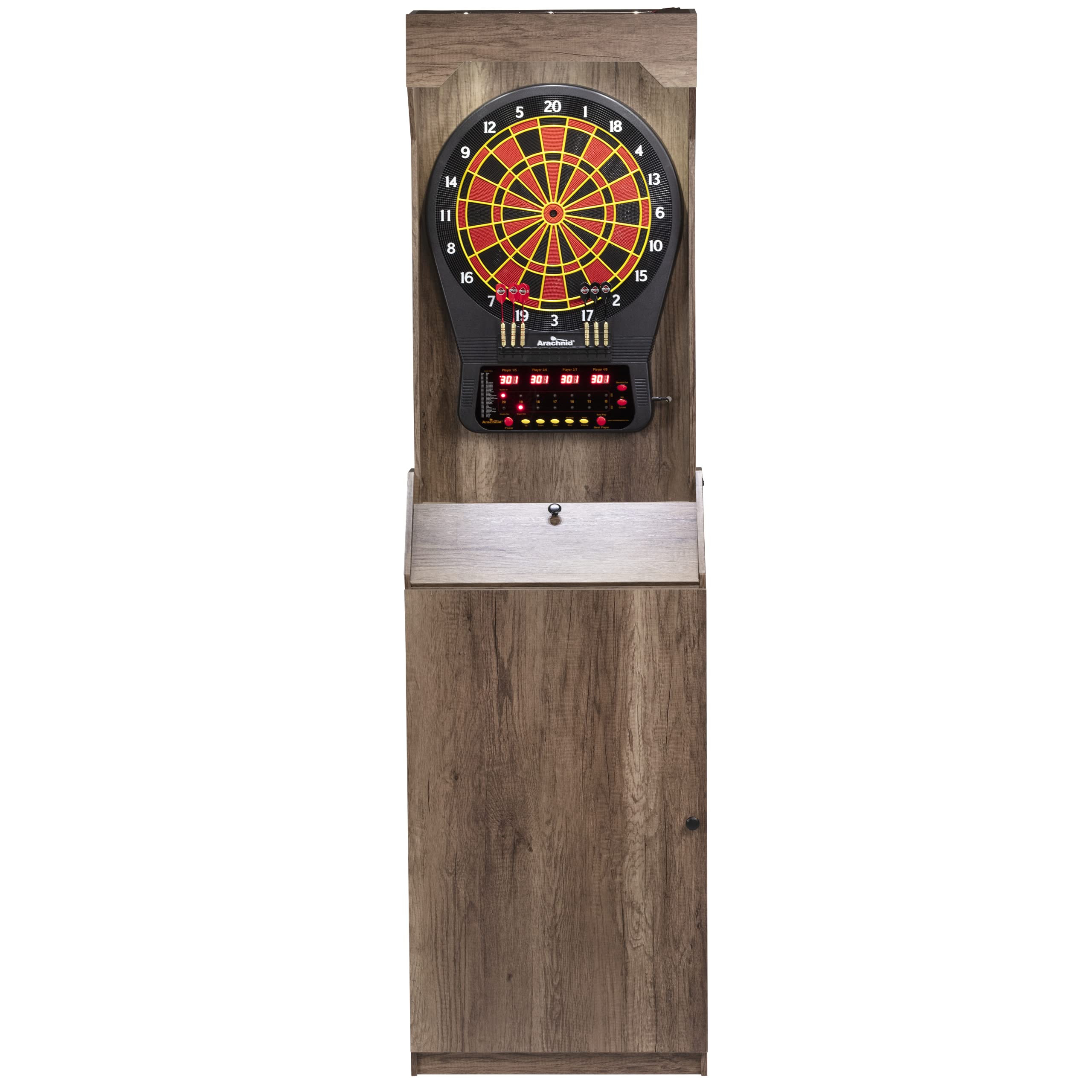 Photo 1 of Arachnid LED Light Up Arcade Stand Up Rustic Cabinet with Cricket Pro 650
