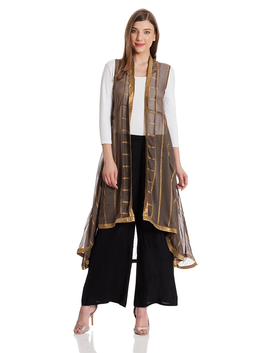 w for woman women's cape gilet