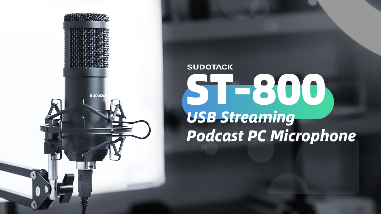 6 Streaming+Microphone+SUDOTACK+professional+Condenser