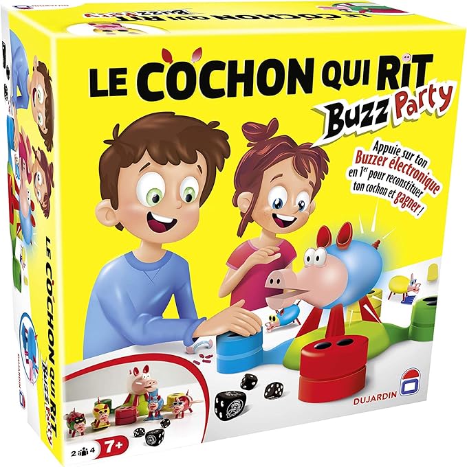 Dujardin 10019 Cochon Qui Rit buzz party Amazon.fr Jeux et Jouets