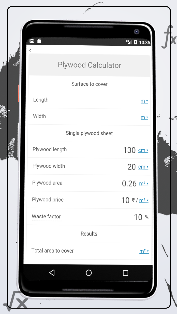Plywood CalculatorAmazon.inAppstore for Android