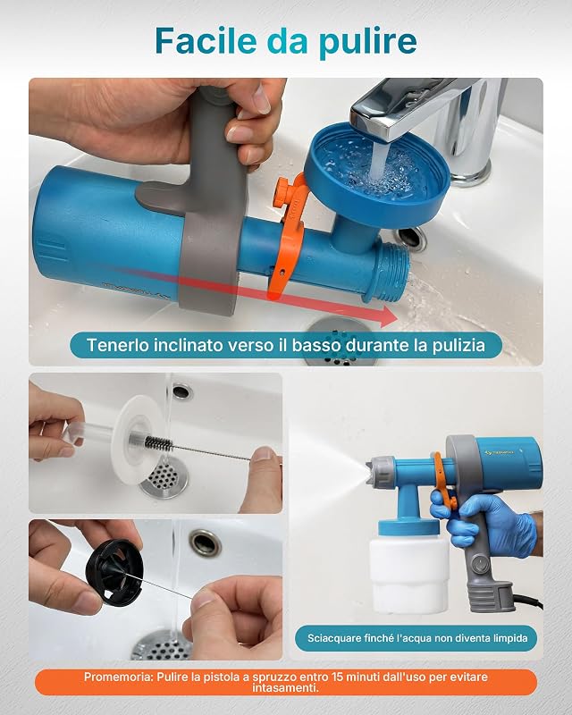 Pistola a Spruzzo per Verniciare Shark600
