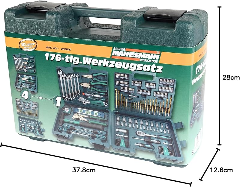 Mannesmann - M29086-176 peças Conjunto de ferramentas