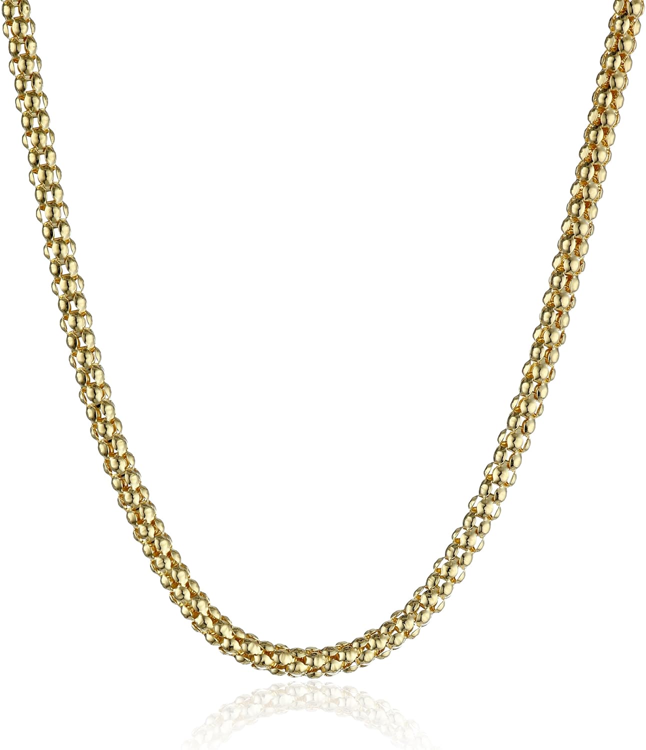 14k Yellow Gold Italian 2.50mm Popcorn 