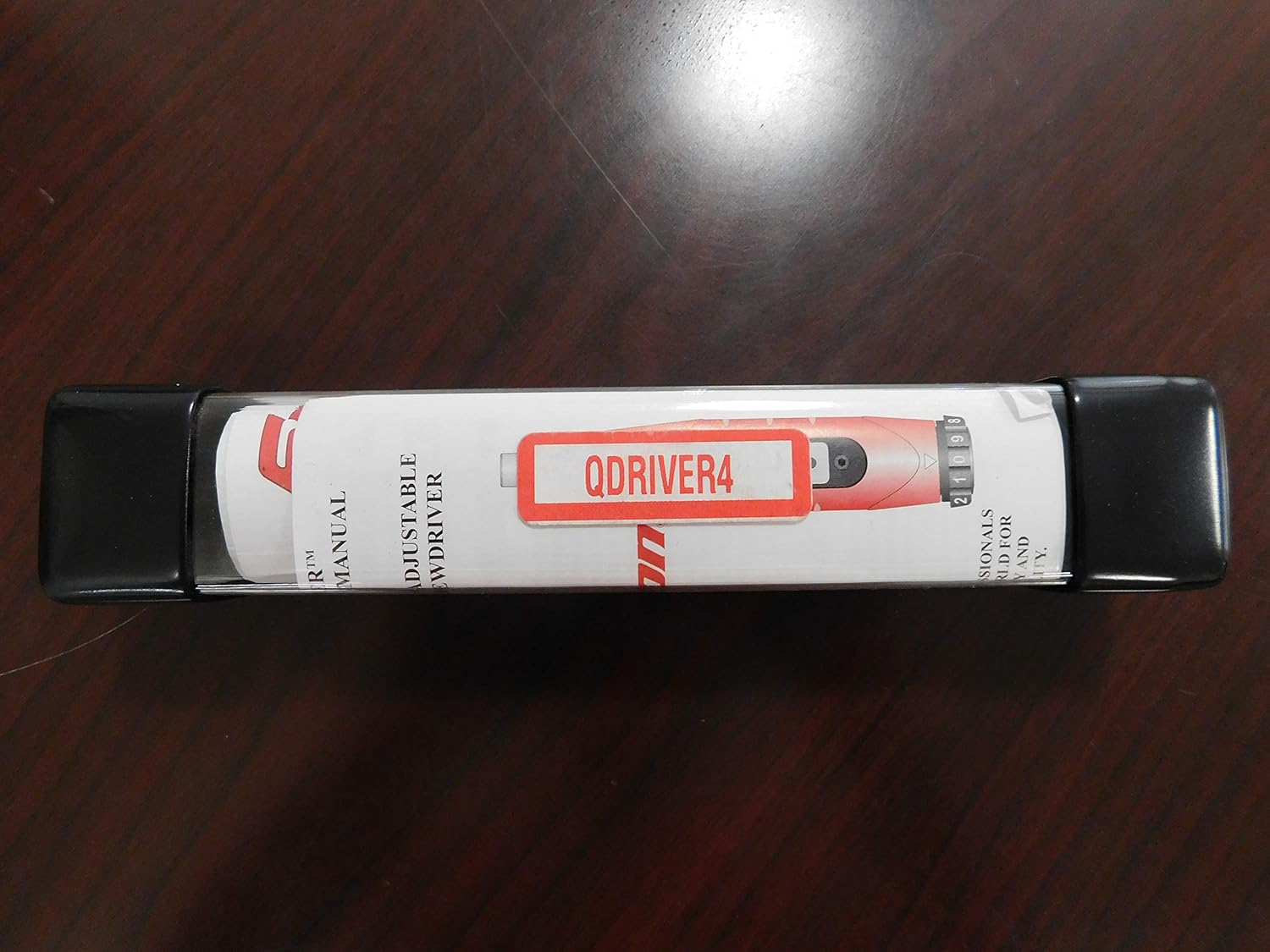 SnapOn Adjustable 1/4" Drive Torque Screwdriver 540 (56451 N•cm