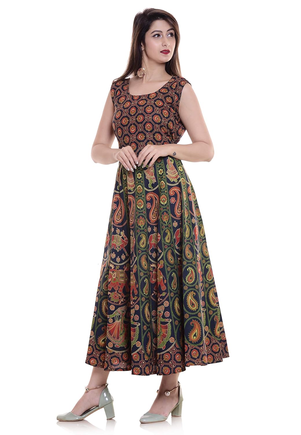 fashiongrape womens long anarkali gown