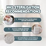 BooBoo Baby Steam Steriliser Dryer for Bottles Dummies Toys 13 Bottles view 8