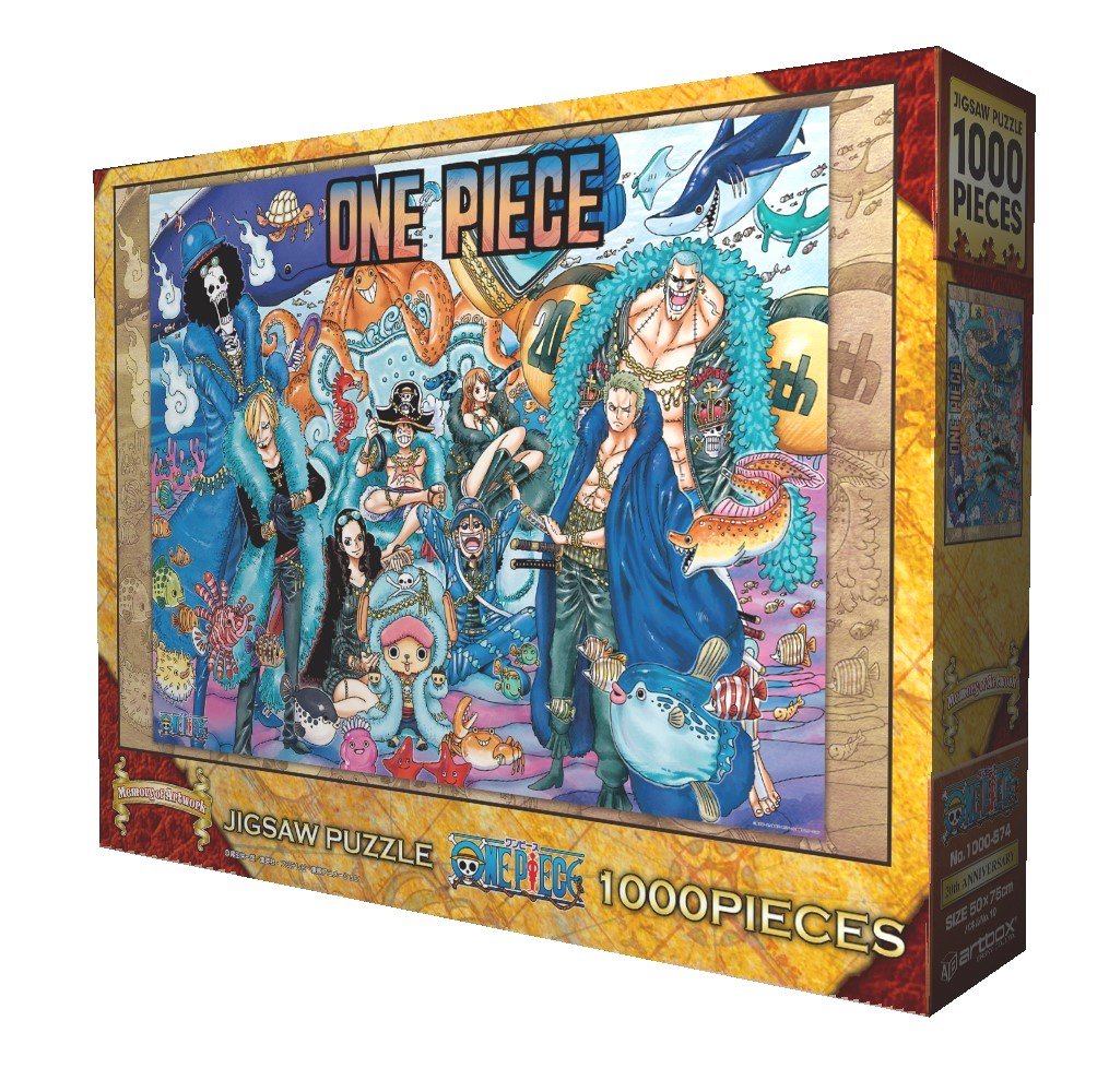 ONE PIECE ジグソーパズル 1000 20th ANNIVERSARY 1000 Piece Jigsaw Puzzle ONE PIECE 20th ANNIVERSARY (50x75cm