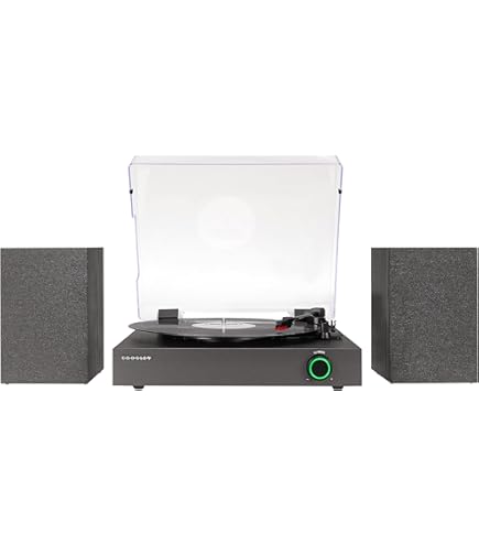 Amazon.com: Crosley CR7019A-WA Alto 3-Speed Turntable Shelf System