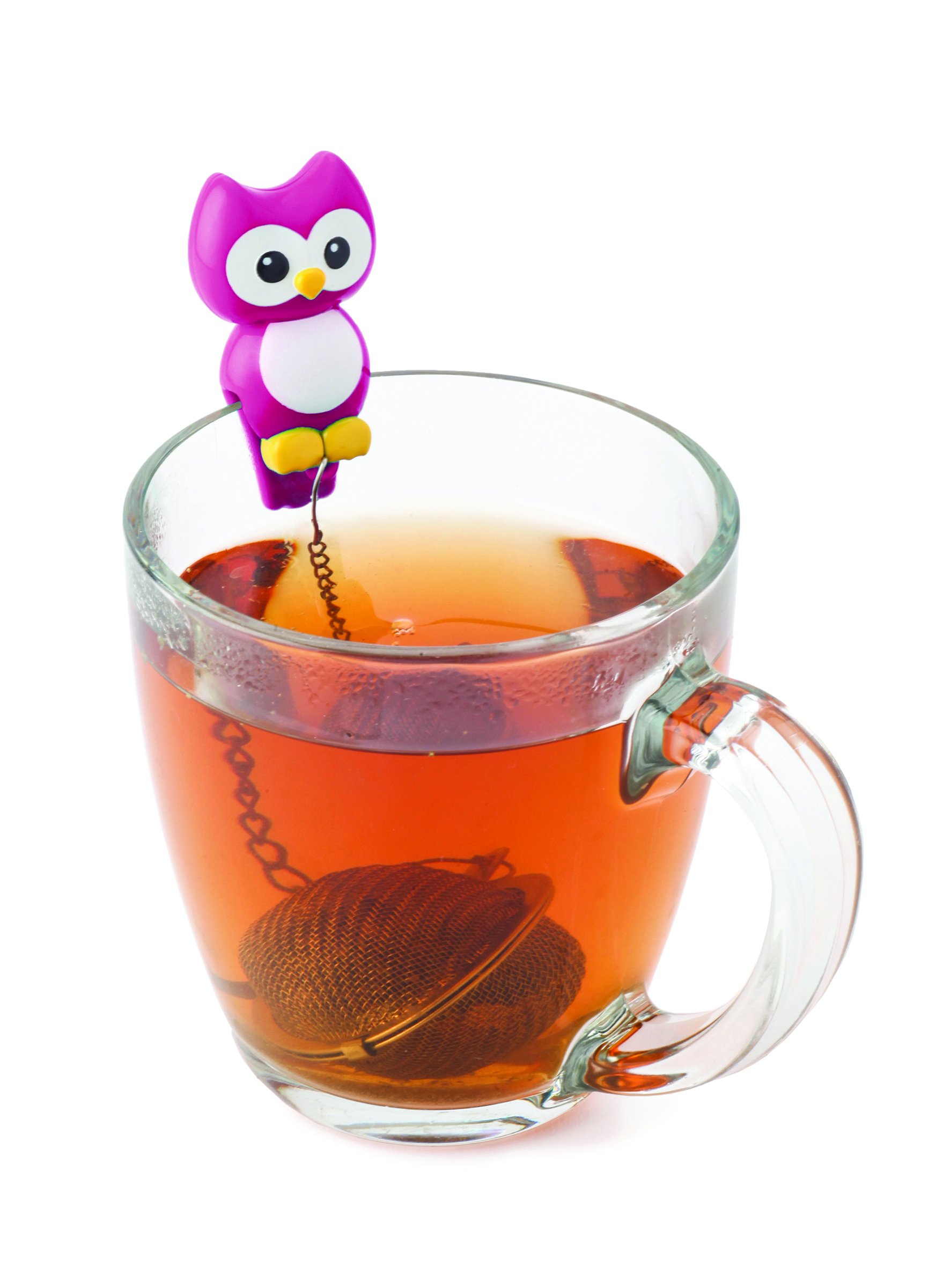 Joie Owl Tea Infuser Hoot - Adorable Owl Shaped Tea Infuser, Blue