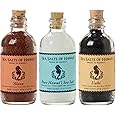 Sea Salts of Hawaii Variety 3 Pack, Alaea Red Clay Salt, Kona Pure Hawaiian Salt, Uahi Black Flavored Hawaiian Sea Salt