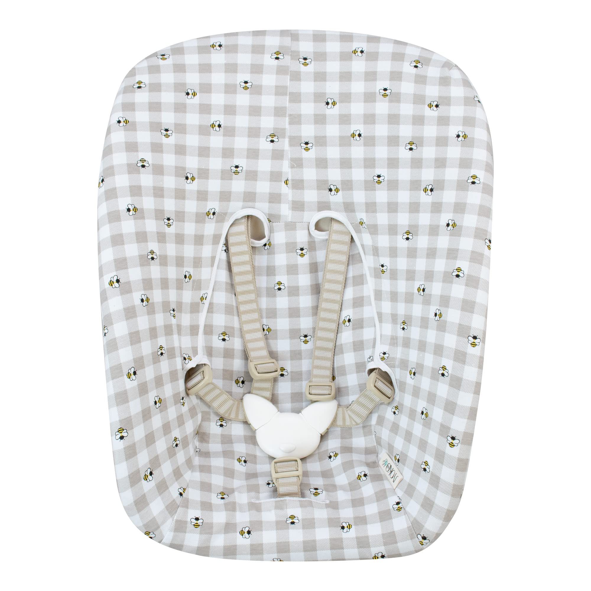 JYOKO Kids Cover Liner Compatible with Stokke Newborn (Picnic Vichy)