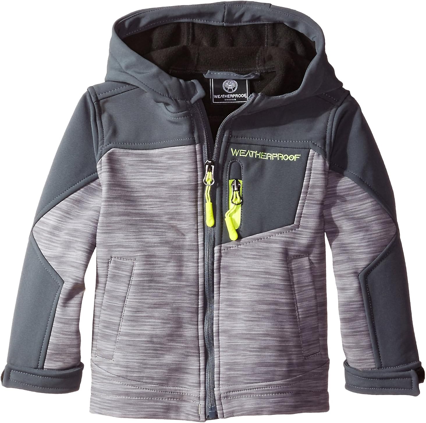 Weatherproof Toddler Boys Printed Softshell Hooded Jacket
