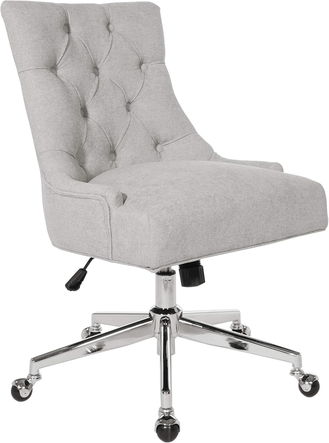 OSP Home Furnishings Amelia Office Chair, Fog