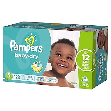 pampers size 5 box