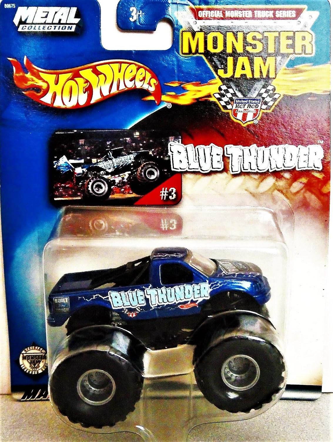 hot wheels monster jam blue thunder