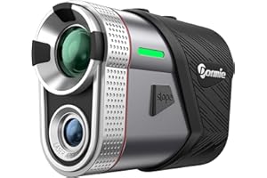 Dormie Golf Rangefinder with Slope,800 Yards Laser Range Finder Golfing,Aluminum Alloy Body,Flag Pole Locking Vibration,Slope Compensation,6X Magnification Rangefinder with Magnet