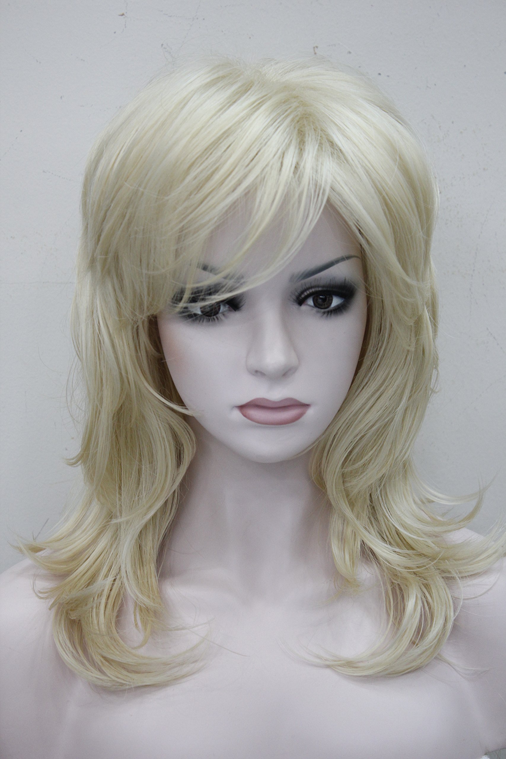 Lydell Long Soft Shaggy Layered Classic Cap Full Synthetic Wigs (613 Blonde) — image 1