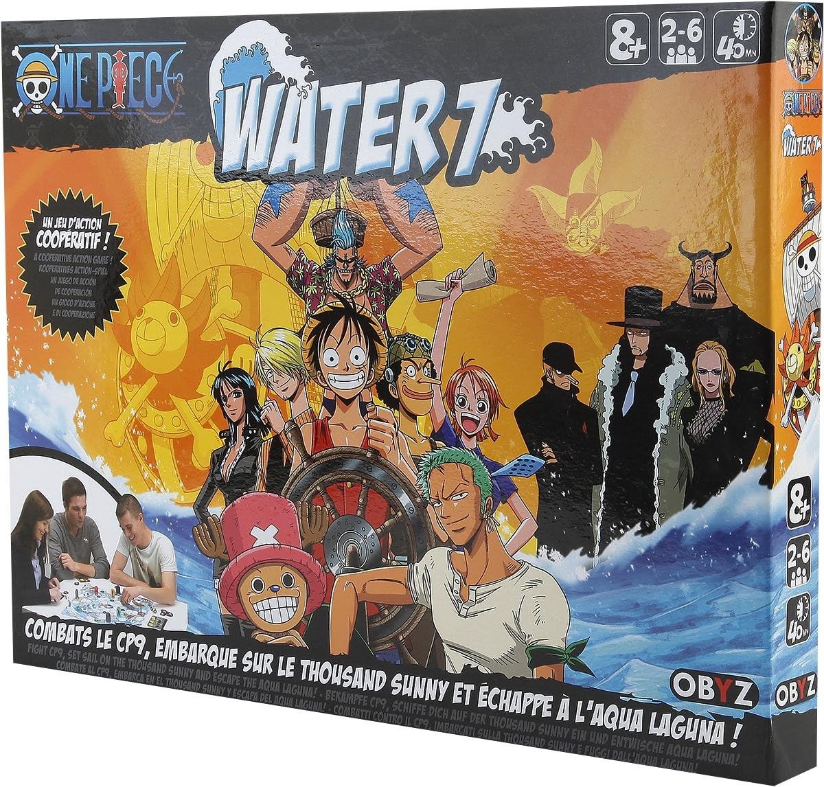 One Piece Water 7 Battle Board Game Multicolour Amazon Co Uk Toys Games