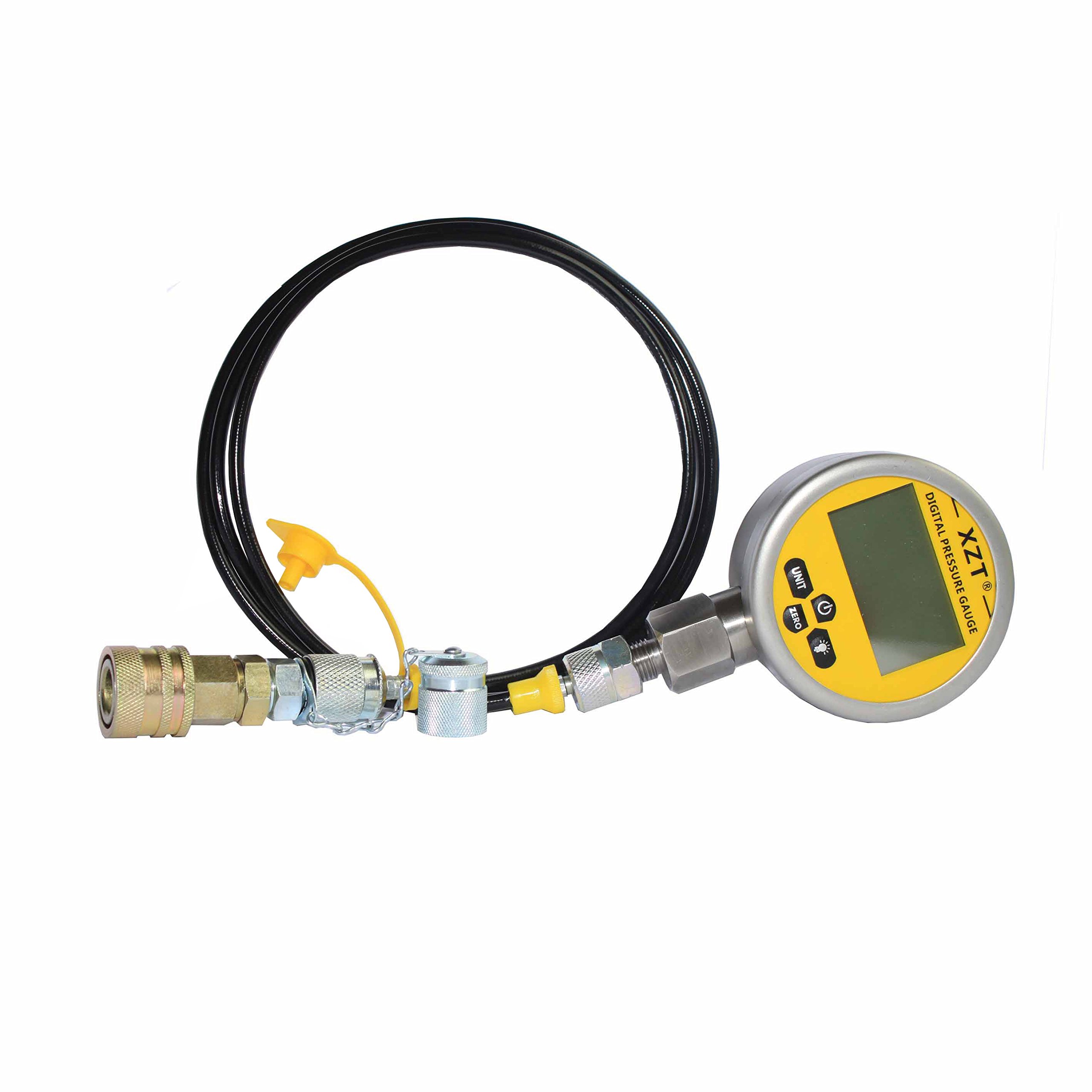 XZT 10000PSI Digital Hydraulic Pressure Test Coupling Kit,Repair Test