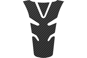 OtoLiMan 3D Motorcycle Carbon Fiber Vinyl Gel Gas Tank Pad Protector Decal and Sticker Tankpad. (New Generation Silicone-Based Adhesive)