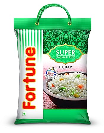 Fortune Super Dubar Basmati Rice, 5 Kg