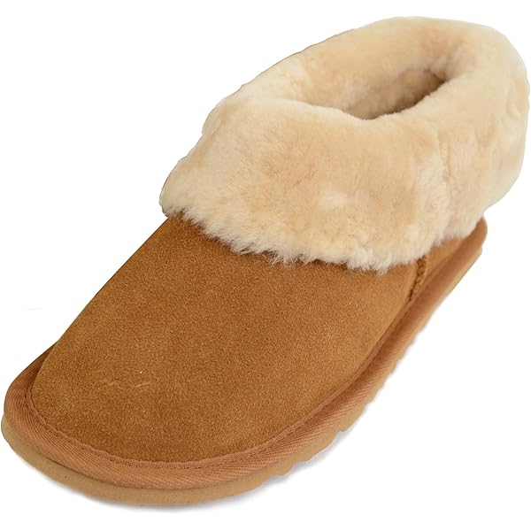 Pantuflas Esme De SNUGRUGS Para Mujer - Piel De Oveja, Estilo Mulo, Suela De Goma, Tallas 36-42, Color Verde