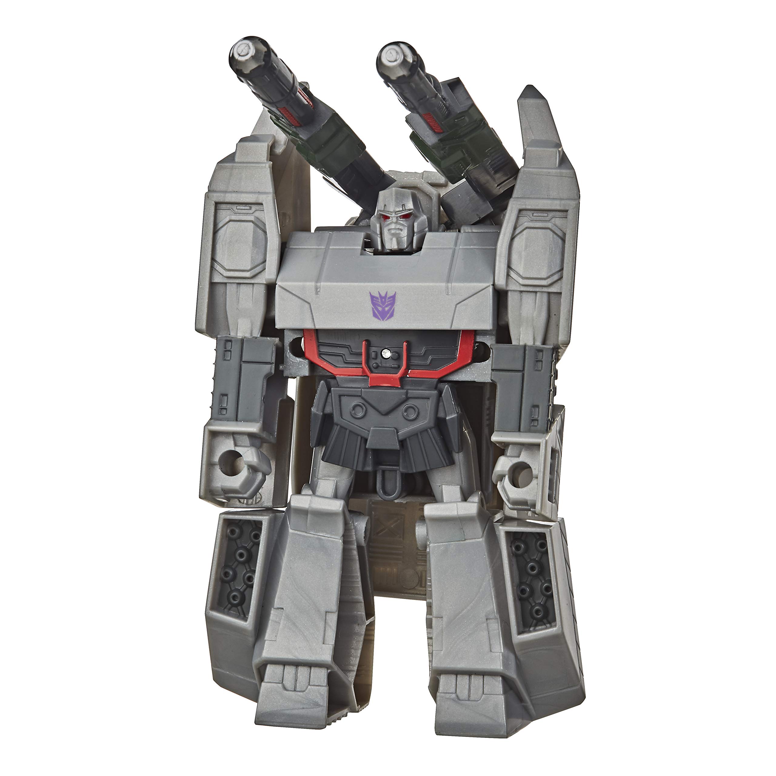 Transformers Bumblebee Cyberverse Adventures Toys Action Attackers: 1-Step Changer Megatron Action Figure, Children Aged 6 and Up, 10.5-cm
