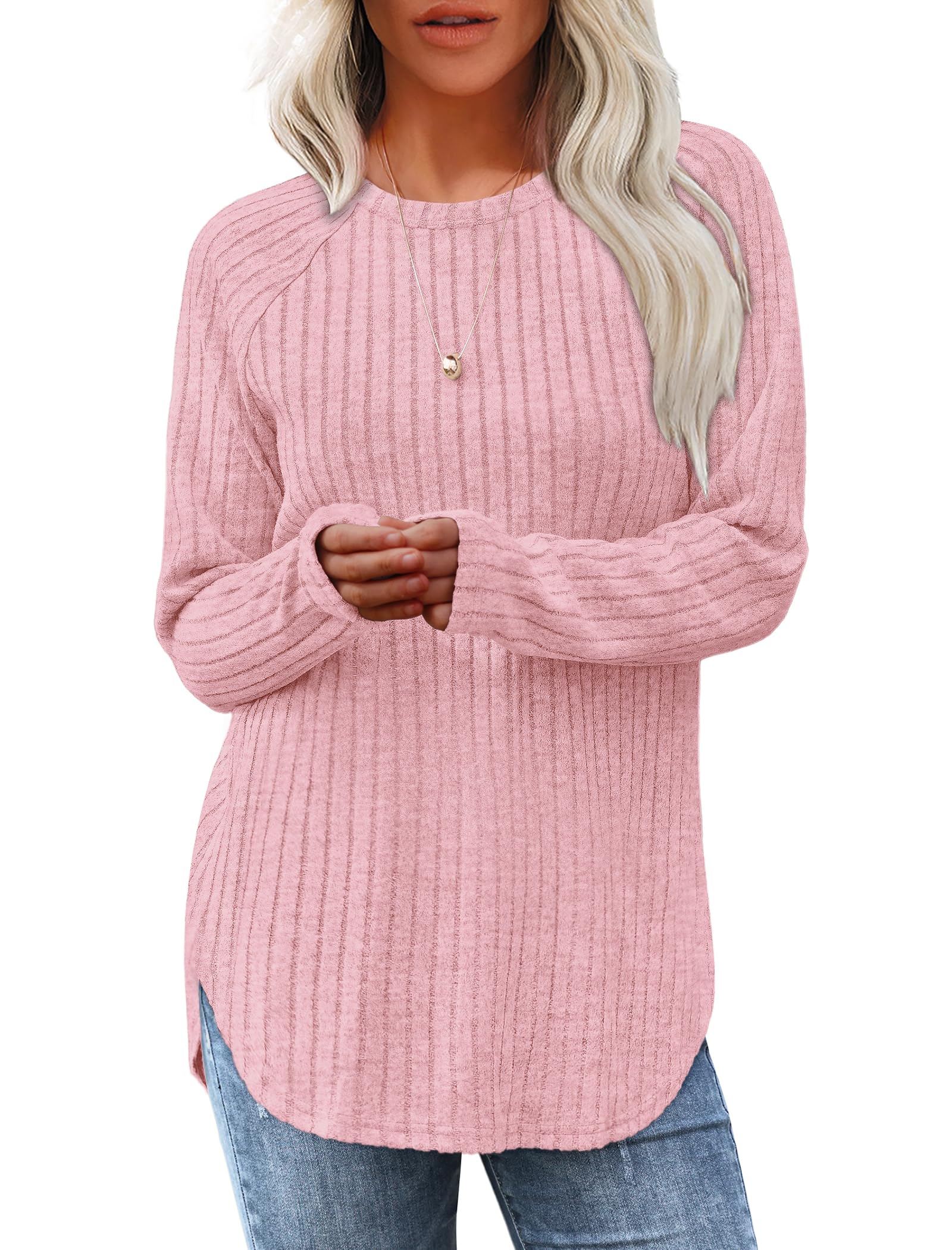 Saloogoe Plus Size Womens Clothing 2025 Trendy Fall