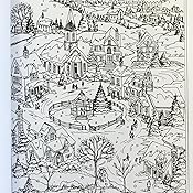 Amazon.com: Creative Haven Winter Wonderland Coloring Book (Adult ...
