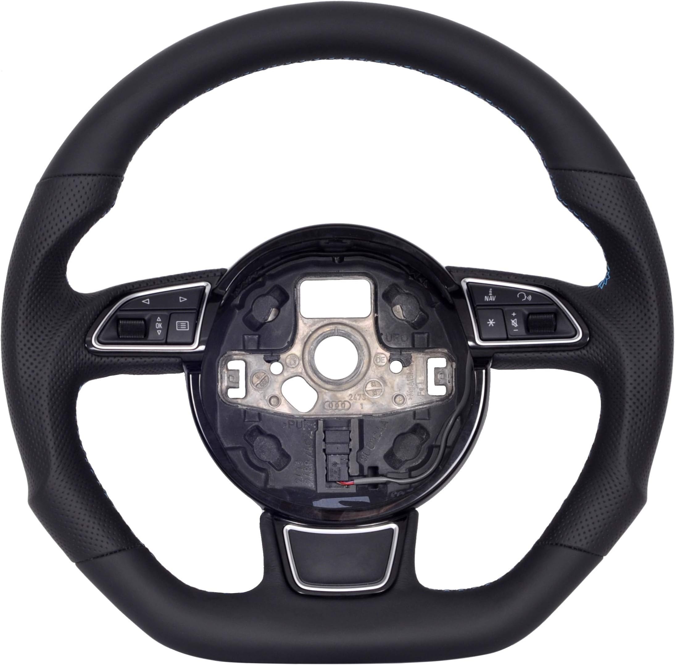 Autofun Extreme Steering wheel fit to A4 B8 after facelift