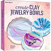 Dan&Darci Craft 'n Clay - Jewelry Dish Making Kit for Kids Ages 8-14 Year Old - Best DIY Arts & Crafts Kits - Easter Gifts - Creative Toys for Preteen & Teenagers - Girl Birthday Gift Ideas