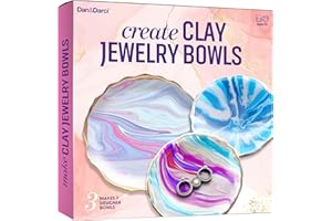 Craft N Clay Kit de fabrication de bijoux pour enfants et adolescentes, garçons âgés de 8 à 14 ans, meilleur cadeau d'art et 