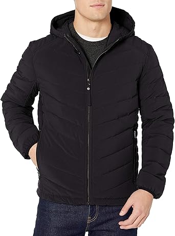 marc new york hooded down puffer coat