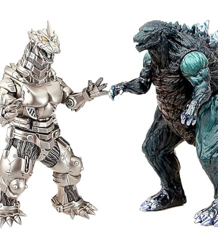 Amazon.com: BANDAI GD 98 Mecha Godzilla 1975 Figurine Matte Silver