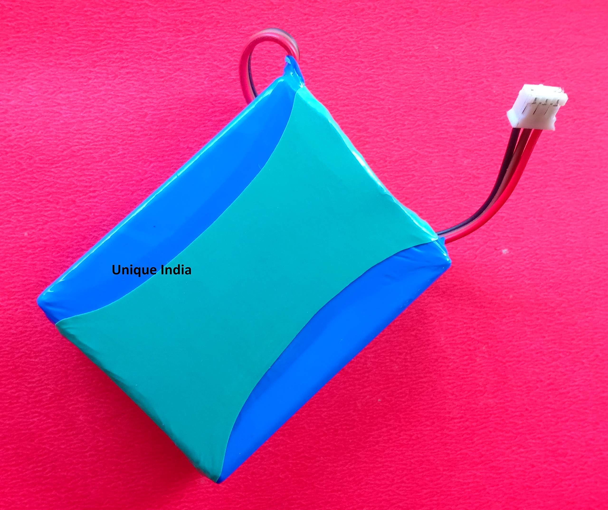 Unique India 7.4V 1100 mAh Polymer Li-ion Rechargeable Battery for GPS iPod Tablet PC Drones (Multi-Coloured)