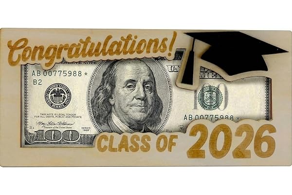 OENIZI Graduation Money Holder, Money Holder for Cash Gifts Graduation, Class of 2026 Graduation Gifts