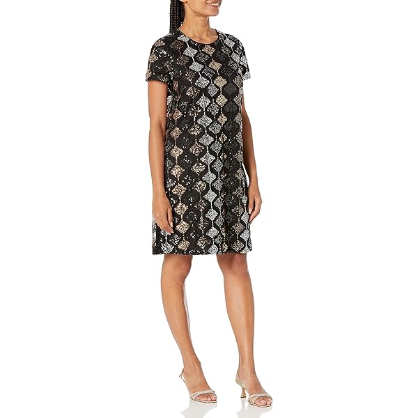 knee length dresses for ladies FREE PEOPLE Sequin GISELLE Drawstring RoucheHem Mini Dress main image 1